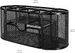Basics Mesh Desk Office Organizer, Black, 9.25" X 4.53" X 3.94"_maomaolike.com