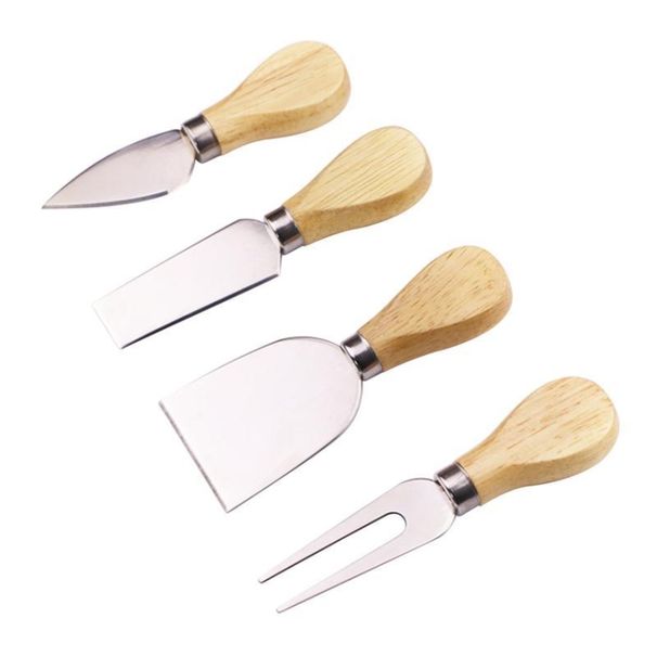 4pcs / Set Kitchen Supplies Cheese Knives Set Cutter_maomaolike.com