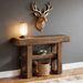 Console Table, 2-Tier Narrow Sofa Entryway Table With Storage_maomaolike.com