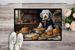 Old English Sheepdog Fall Kitchen Pumpkins Doormat Front Door Mat Indoor Outdoor Rugs For Entryway, Non Slip Washable Low Pile, 24H X 36W_maomaolike.com
