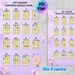 Left-Handed Baritone Ukulele Chords Painting Poster, Color-coded Instructional Poster, Clear Chord Guides To Assist Left-handed Players, Suitable For_maomaolike.com