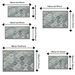 Small, Washable, Non-slip Rugs Suitable For Entryways, Kitchens, Laundry Rooms, Beside The Bed In Bedrooms, And Living Rooms. Machine-washable Rugs._maomaolike.com