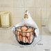 Hug Chicken And Vegetable Rack Detachable Iron Art Rotating Supplies Fruit Storage Basket_maomaolike.com