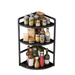 Desktop Storage Rack Small Table Bookshelf Writing Desk Triangle Wall Corner Organizer_maomaolike.com