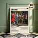 Sing Street Movie Painting Poster, Vintage-style Retro Band Group Portrait Poster, Nostalgic Music Drama Themed Decor, Ideal For Living Room, Home_maomaolike.com