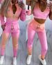 Women's Clothing gradient color chain three piece set_maomaolike.com