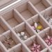 Jewelry Storage Box Earring Ring Necklace Jewelry Display Box Jewelry Classification Dustproof Transparent Flip Lid Jewelry Box_maomaolike.com