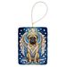 Bullmastiff My Angel Porcelain Ornament Christmas Tree Hanging Decorations For Home Christmas Holiday, Rectangle, Gift, Multicolor_maomaolike.com