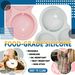 1pc, Non-Stick Silicone Air Fryer Baking Pans - Reusable Muffin & Egg Mold - Perfect for Hamburger, Tarts, and More - Kitchen Gadgets & Accessories by_maomaolike.com