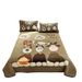 Thickened Milk Velvet Bed Single Piece Quilted Cartoon Cute Warm Winter Coral Fleece Kang Cover Mat Three-Piece Set Non-Slip_maomaolike.com