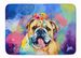 English Bulldog Hippie Dawg Memory Foam Kitchen Mat Machine Washable Anti-Fatigue Mat Cushion Comfort Bath Mat Or Kitchen Rug_maomaolike.com