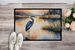 Blue Heron In The Golden Hour Doormat Front Door Mat Indoor Outdoor Rugs For Entryway, Non Slip Washable Low Pile, 24H X 36W_maomaolike.com