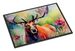 Moose Doormat Front Door Mat Indoor Outdoor Rugs For Entryway, Non Slip Washable Low Pile, 24H X 36W_maomaolike.com