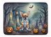 Chihuahua Spooky Halloween Memory Foam Kitchen Mat Machine Washable Anti-Fatigue Mat Cushion Comfort Bath Mat Or Kitchen Rug_maomaolike.com
