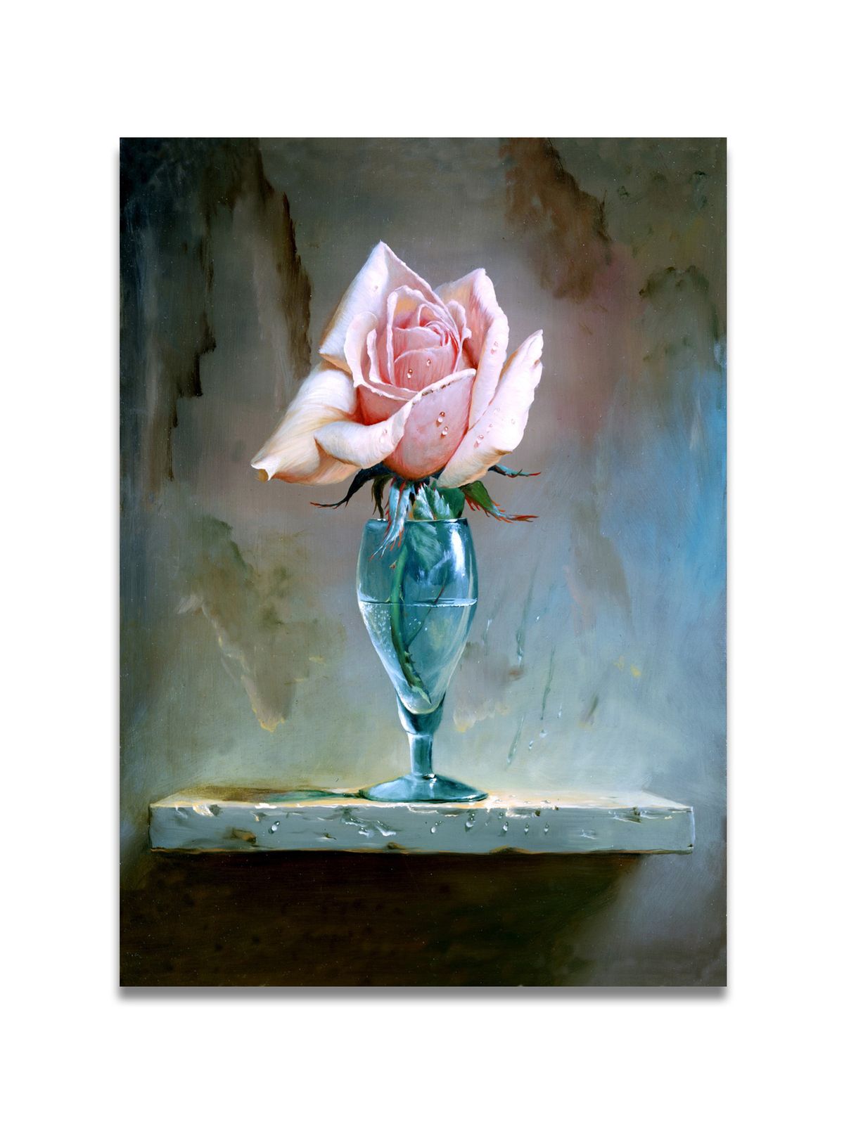 Floral Paintings In Classical Realist Style, Oil Paintings, Home Décor Artworks, Living Room Sofa Backdrop Art, Art Exhibition Pieces_maomaolike.com