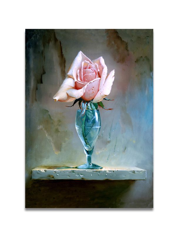 Floral Paintings In Classical Realist Style, Oil Paintings, Home Décor Artworks, Living Room Sofa Backdrop Art, Art Exhibition Pieces_maomaolike.com