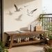 Entryway Bench, 2-Tier Foyer Seating Bench With Shoe Storage_maomaolike.com