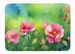 Iowa Wild Prairie Roses In Watercolor Memory Foam Kitchen Mat Machine Washable Anti-Fatigue Mat Cushion Comfort Bath Mat Or Kitchen Rug_maomaolike.com