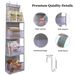 1pc 4 /6Layer Over The Door Organizer Cosmetics Wall Hanging Storage Organizerfor Nursery Bathroom Closet Bedroom Dorm_maomaolike.com