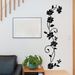 Floral Acrylic Mirror Wall Sticker – Elegant 3D Vine Flower Decal For Living Room, Bedroom & Hallway Decor, Peel And Stick DIY Wall Art_maomaolike.com