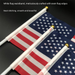 American USA-Canada-Mexico Cup Special Offer 14X21cm No. 8 World National Flags Hand Waving Red Colorful Flag_maomaolike.com