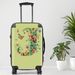 Letter J Luggage, 20/24/28 Inch Luggage, Carry-On, Custom Luggage, Luggage Set, Suitcase, Travel, Vacation, Cabin Suitcase, Custom Suitcase, Personalized Luggage_maomaolike.com
