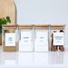 24 Pcs High Borosilicate Glass Spice Jar With Label And Bamboo Lid (24 X 8 Ounces), Spice Container With 72 Printed Labels And 20 Handwritten Labels, Empty Square Seasoning_maomaolike.com
