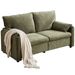 800LBS Down Filled Sofas, 60 Inch Minimalist Sofa, With Multiple Colors In The Living Room And Bedroom_maomaolike.com