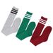 Unisex Three-bar stockings Student socks Cheerleading socks High socks PROM party socks show socks_maomaolike.com