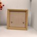 Manufacturer Wholesale Table Decorations, Square Empty DIY Simple Wooden Picture Frames, Photo And Calligraphy Frames_maomaolike.com
