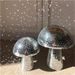 Mirror Glass Brick Mushroom Disco Ball Upholstery_maomaolike.com