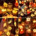Halloween Decorations Light Pumpkin String Lights Ghost 2 Model Battery Operated Halloween Decor Pumpkin LED Lights Halloween Decorations For Home Indoor Outdoor_maomaolike.com