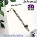 Bass Clarinet Themed Painting Poster, Sleek Black & Metallic Detailed Instrument Illustration Poster, Elegant Musical Decor Ideal For Music Studio_maomaolike.com
