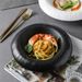 Stone Pattern Soup Straw Hat Round Bowl Deep Pasta French Dinner Plate Light Luxury Hotel Kitchen Plating Tableware_maomaolike.com