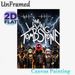 The Living Tombstone Band Painting Poster, Dark Rock Style Lightning & Flame Accented Poster, Captivating Band-themed Art, Ideal For Music Studio Or_maomaolike.com