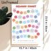 Reward Chart Painting Poster, Pastel-colored Polka Dot & Star Themed Poster, Practical For Tracking Tasks And Goals, Suitable For Home And Study_maomaolike.com