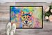 Corgi Hippie Dawg Doormat Front Door Mat Indoor Outdoor Rugs For Entryway, Non Slip Washable Low Pile, 24H X 36W_maomaolike.com