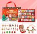 Christmas Earrings Jewelry Gift Box Blind Box Jewelry Gift Countdown Calendar Advent Necklace Blind Box_maomaolike.com