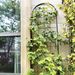 2 Pack Metal Garden Trellis For Climbing Plants Outdoor 86.7'' X 19.7'' Rustproof Plant Support Rose Trellis Netting Trellis Black_maomaolike.com
