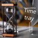Simple Modern Geometric Glass Hourglass Ornament Creative Anti-Fall Children's Half-Hour 60-Minute Timer_maomaolike.com