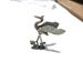 Antique Brass Plated Solid Crane Home Decor Office Desktop Tea Pet Ornament Handheld Plaything Wholesale_maomaolike.com