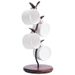 Manufacturers supply cup rack iron paint water cup rack American wooden coffee cup restaurant creative decoration_maomaolike.com