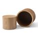 Round Coffee Table Set Of 2, Nesting Coffee Tables For MDF With Veneer .for Living Room,office,bedroom,Natural, 4Colors NATURAL_maomaolike.com