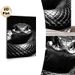 Snake Themed Painting Poster, Monochrome Realistic Snake Close-up Poster, Detailed Scale Texture, Ideal For Living Room And Office Wall Decoration_maomaolike.com