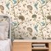 45cm*300cm Peel And Stick Floral Wallpaper – Removable Waterproof Self Adhesive Wall Decor For Bedroom Living Room, Renter Friendly_maomaolike.com