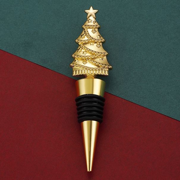 Christmas Tree Shape Wine Champagne Sealing Stopper_maomaolike.com