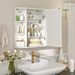 Wall-Mounted Bathroom Mirror Cabinet With Storage Shelves_maomaolike.com