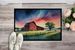 Barn At Twilight Doormat Front Door Mat Indoor Outdoor Rugs For Entryway, Non Slip Washable Low Pile, 24H X 36W_maomaolike.com