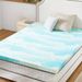 2-3 Inch Gel Memory Foam Mattress Topper Full Size Cooling Mattress Soft And Breathable Bed Topper School Bedroom Furniture_maomaolike.com