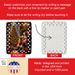Golden Retriever And Santa Claus Porcelain Ornament Christmas Tree Hanging Decorations For Home Christmas Holiday, Rectangle, Gift, Multicolor_maomaolike.com